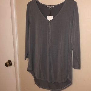 Grey long shirt/tunic